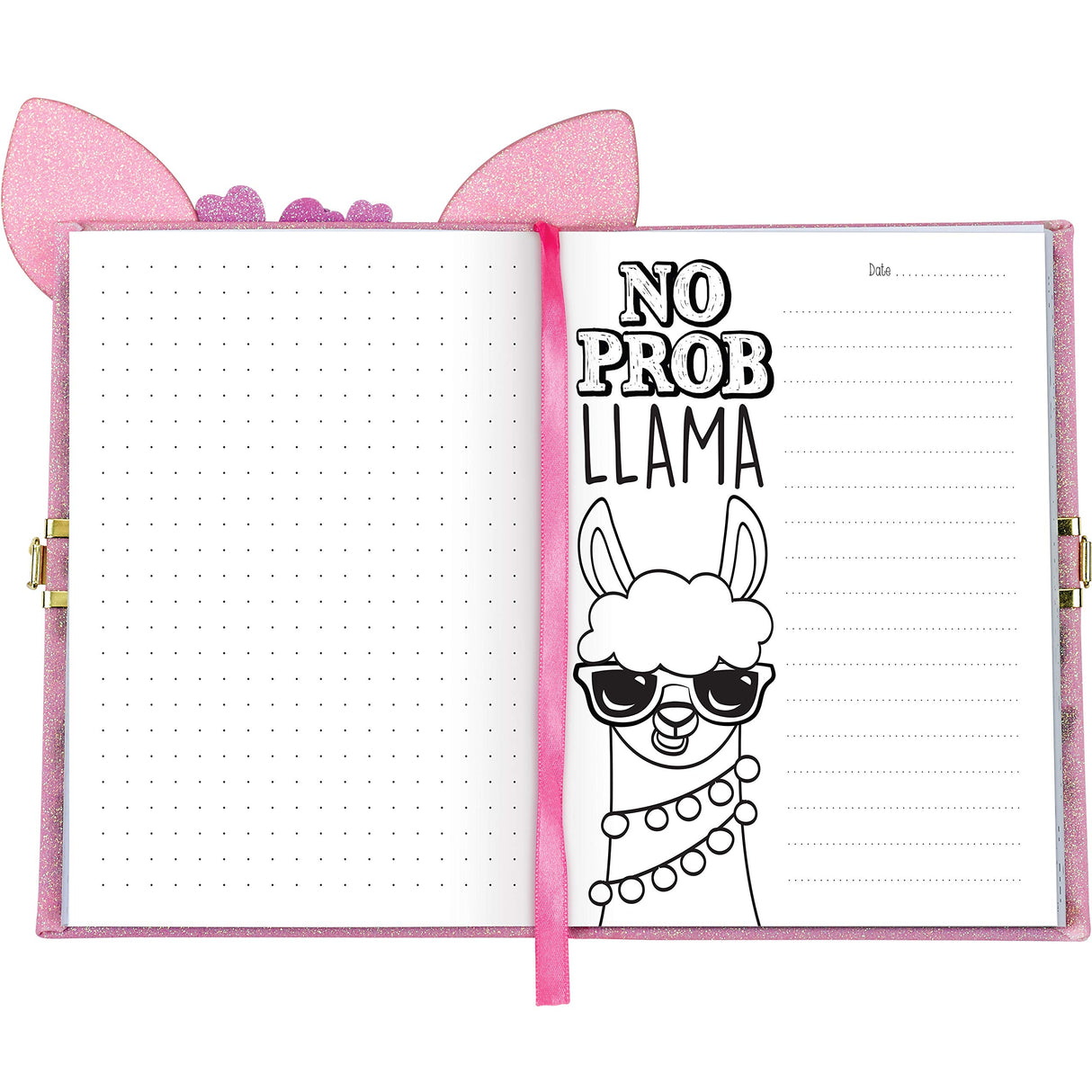 Creativity for Kids Deer Diary - Diary with Lock for Kids - 100 Page Writing Journal with Accessories