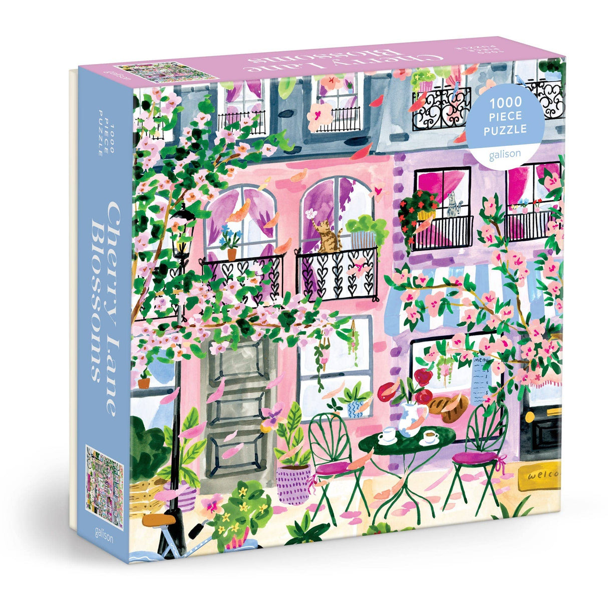 Galison - Cherry Lane Blossoms 1000 Piece Puzzle