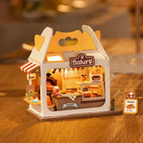 Robotime Teddy’s Breadbox Miniature House Kit