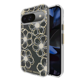 Case-Mate - Floral Gems Case for Google Pixel 9 / Pixel 9 Pro - Gold
