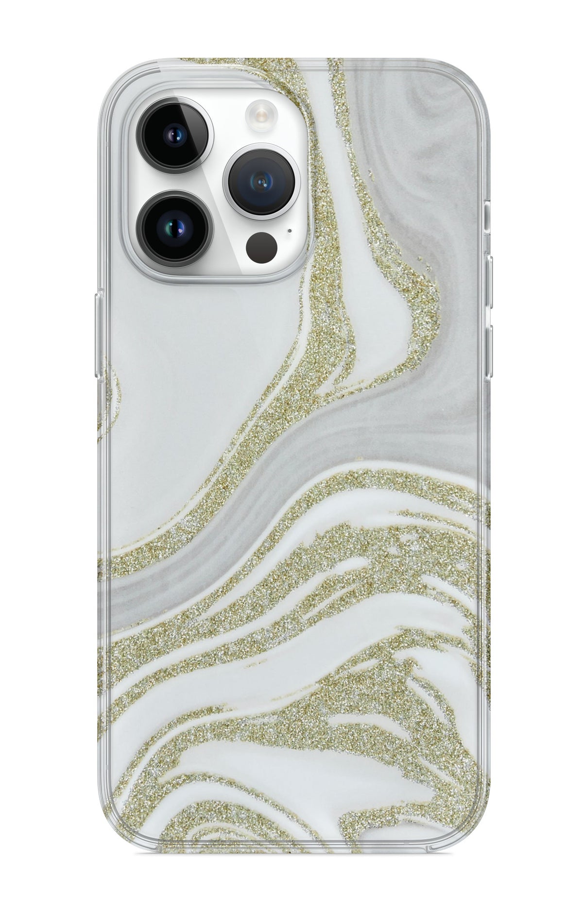 BASE IPHONE 15 PRO (6.1) - MARBLE LUXURY SHOCKPROOF COVER - image 4