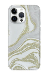 BASE IPHONE 15 PRO (6.1) - MARBLE LUXURY SHOCKPROOF COVER MAGSAFE