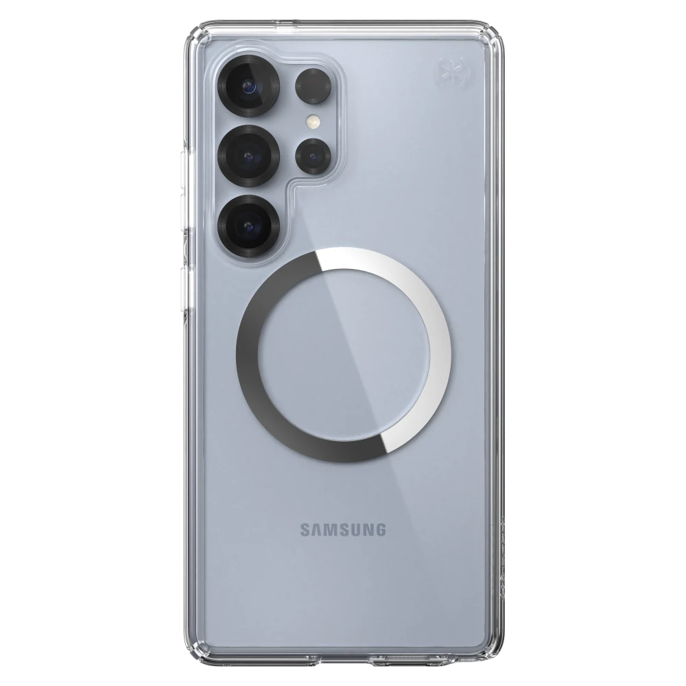 Speck - Presidio Perfect Clear Case with Magnet for Samsung Galaxy S25 Ultra - Clear