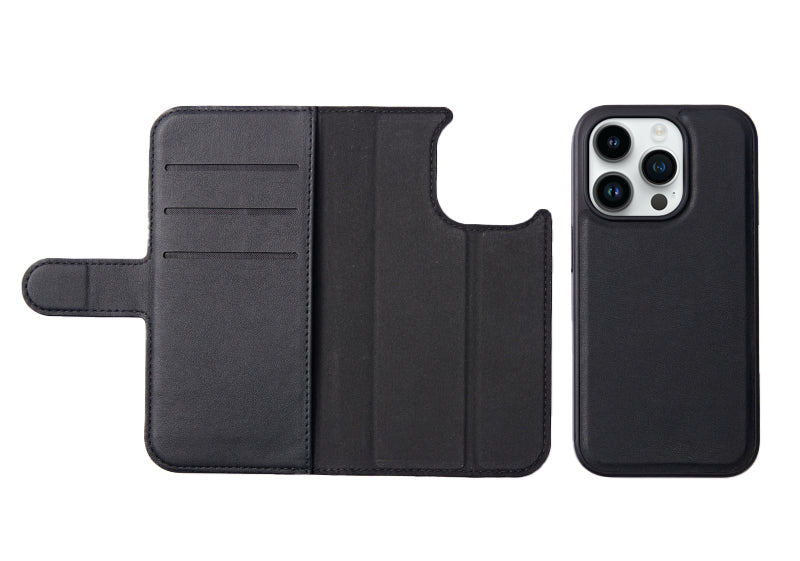 xBase iPhone 15 Pro Max (6.7) Folio Exec Wallet Case MagSafe Compatible - Black - image 2