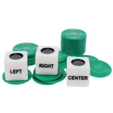 Wood Expressions - Left, Right, Center Dice Game