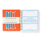 Brass Monkey Beyond Bored Adult Activity Book With 200 Pages Of Puzzles and Games