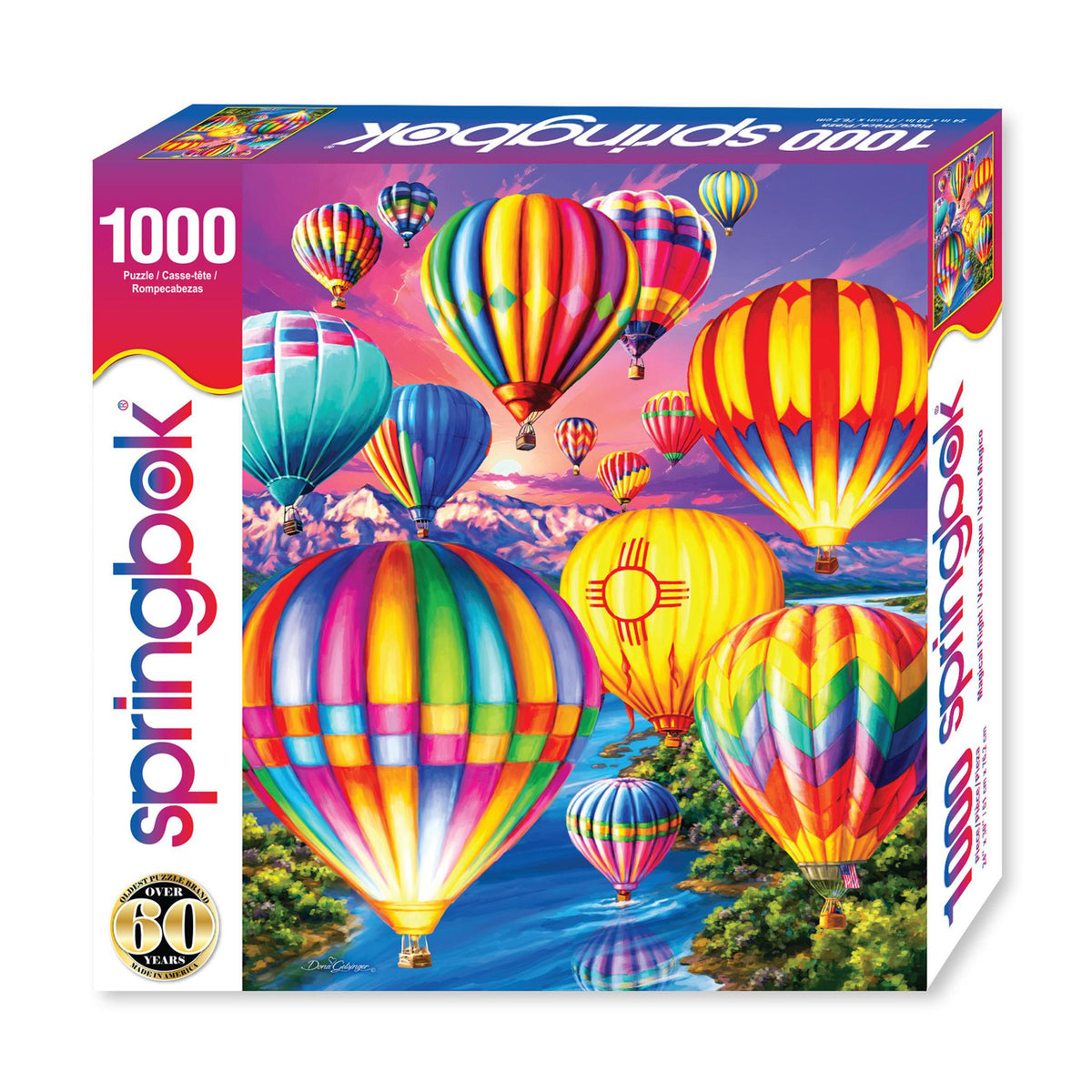 Springbok Flight Springbok Magical Flight 1000 Piece Jigsaw Puzzle – Cole's Computers