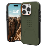 Urban Armor Gear (UAG) - Civilian MagSafe Case for Apple iPhone 16 Pro - Olive Drab