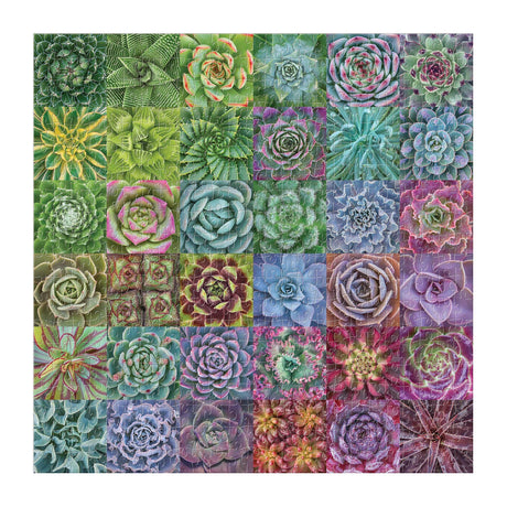 Galison - Succulent Spectrum 500 Piece Puzzle