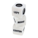 Wood Expressions - Left, Right, Center Dice Game