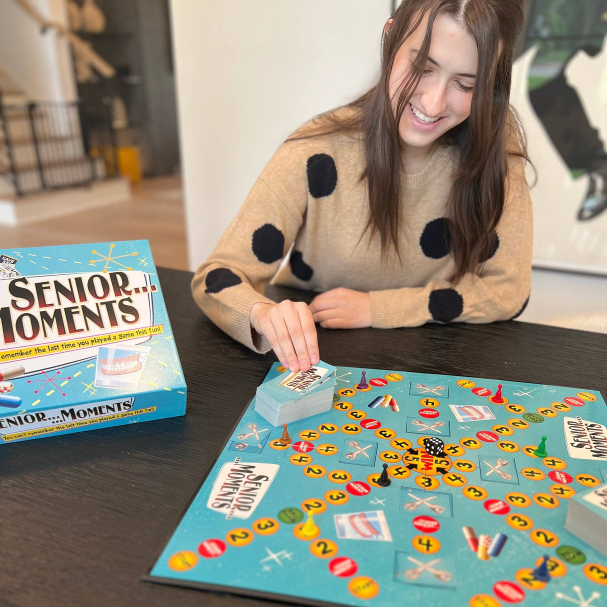 Wood Expressions - Senior Moments Board Game for the Whole Family