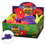 Toysmith - 10" Dragon Stretchy, Assorted Colors, Tactile Fun