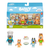 Toysmith - Moose Toys - Bluey Family 4-Pack Figure Set