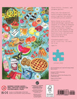 Chronicle Books - Wildflower Picnic 500-Piece Puzzle