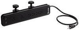 6 OUTLET PLASTIC SURGE PROTECTOR STRIP WITH CLAMP MOUNT AND 2 USB PORTS 600 JOUL