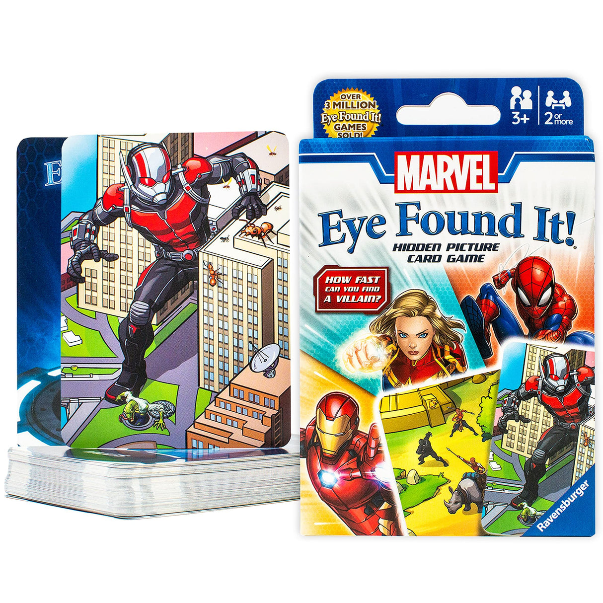 Ravensburger Marvel Eye Found It Card Game - Engaging Board Game for Children and Adults | Enhances Skill Development | Fun Family Entertainment | Over 3 Million Sold Worldwide