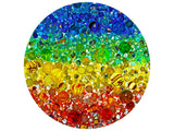 Springbok 500 Piece Round Jigsaw Puzzle Illuminated Marbles - Made in USA