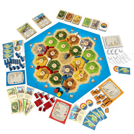 CATAN Board Game - Embark on a Journey of Discovery and Trade! Civilization Building Strategy Game, Family Game for Kids & Adults, Ages 10+, 3-4 Players, 60-90 Minute Playtime, Made by CATAN Studio