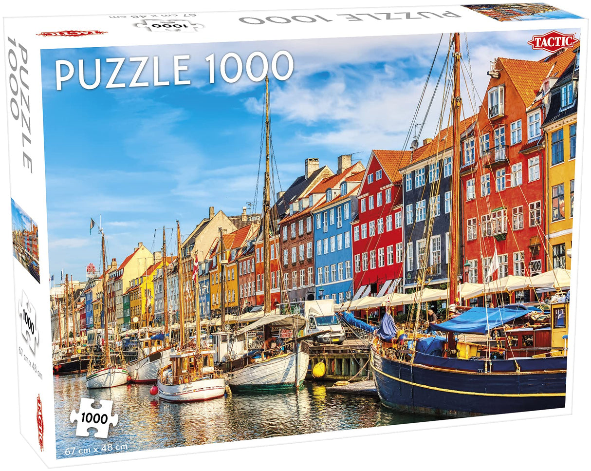 TACTIC - Puzzle 1000 pc - Nyhavn, Copenhagen