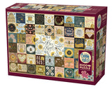 Cobble Hill 2000 Piece Puzzle - Bee Kind - Sample Poster Included