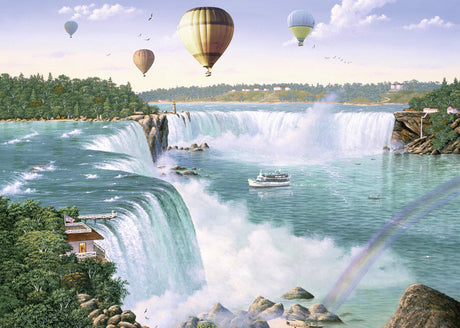 Ravensburger Niagara Falls Puzzle - 1000 Unique Pieces | Softclick Technology Engaging Imagery | Ravensburger's Premium Quality Idea