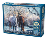 Cobble Hill 500 Piece Puzzle - Winter's Beauty - Sample Poster Included