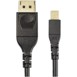 STARTECH.COM 6FT MINI DISPLAYPORT TO DISPLAYPORT 1.4 CABLE