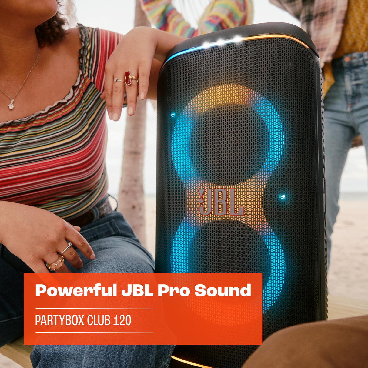 Jbl - Party Box 120 Bluetooth Speaker - Black