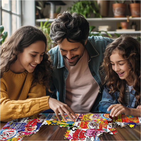 White Mountain Puzzles - Cereal Boxes - 1000 Piece Jigsaw Puzzle - image 3