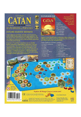 CATAN Explorers & Pirates Board Game Expansion - Set Sail on Epic Adventures! Strategy Game, Family Game for Kids and Adults, Ages 12+, 3-4 Players, 90 Minute Playtime, Made by CATAN Studio