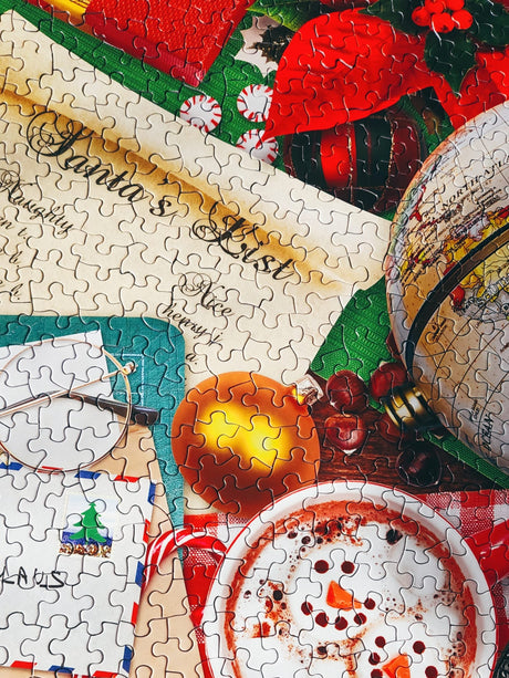 Springbok 1000 Piece Jigsaw Puzzle Santa's Desk - image 5