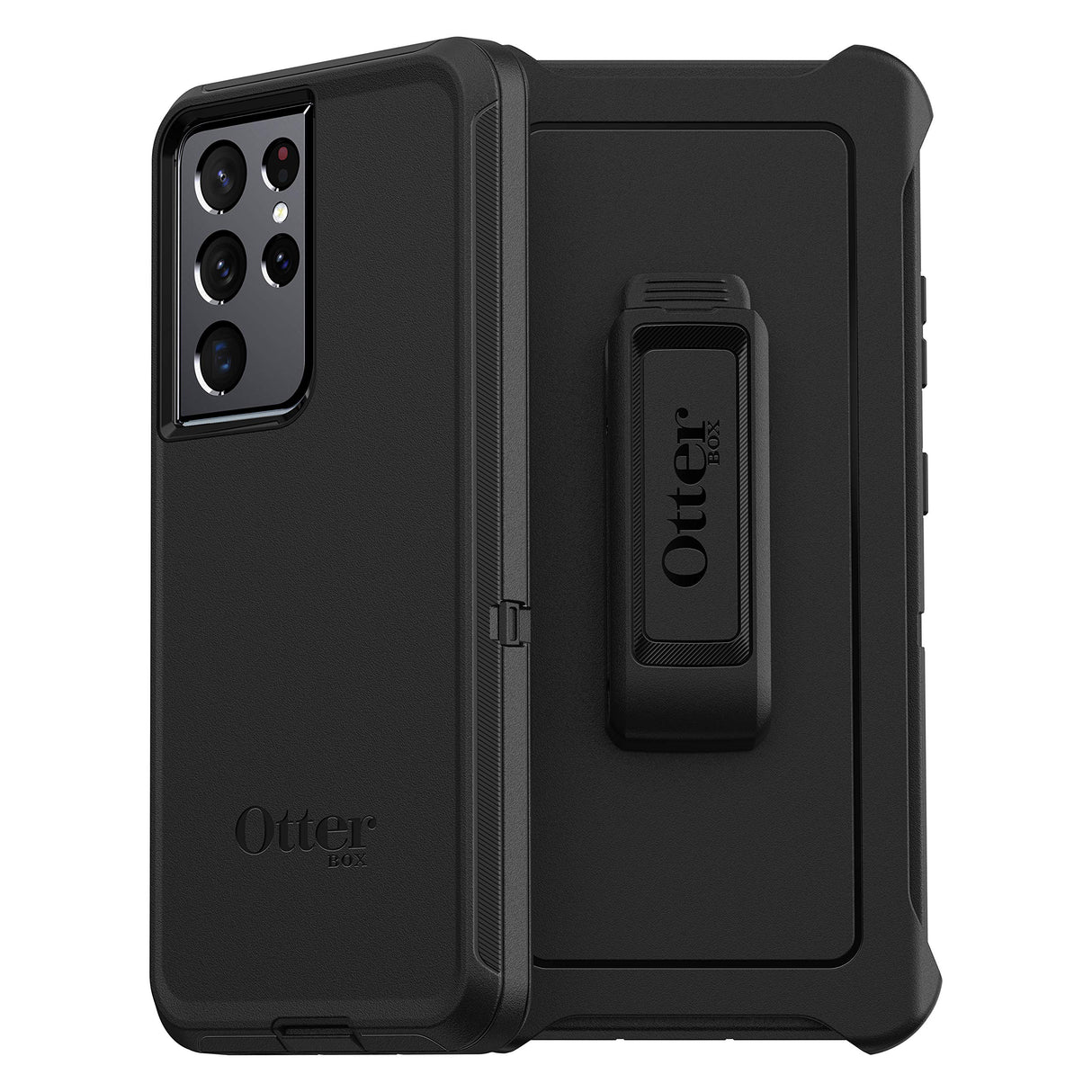 Otterbox - Defender Case For Samsung Galaxy S21 Ultra 5g - Black