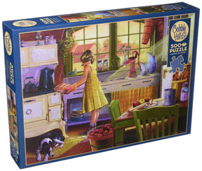 Cobble Hill 500 Piece Apple Pie Kitchen Puzzle