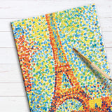 Faber-Castell Paint by Number Museum Series - The Eiffel Tower by Georges Seurat