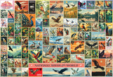 Cobble Hill 2000 Piece Puzzle - National Birds of The World - Sample Poster Included