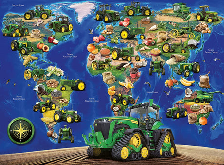 Ravensburger World of John Deere 300 XXL Piece Jigsaw Puzzle for Kids - Every Piece is Unique, Pieces Fit Together Perfectly