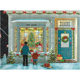 White Mountain Tis The Season Winter Puzzles 500 Pieces Christmas Theme Jigsaw Puzzle for Kids and Adults