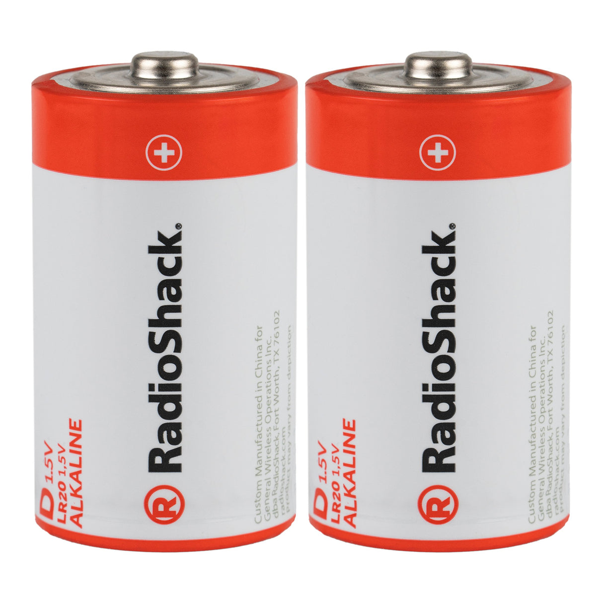 D ALKALINE BATTERIES (2-PACK)