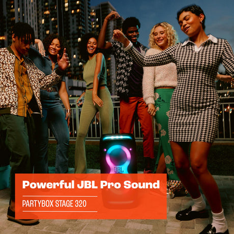 Jbl - Partybox Stage 320 Bluetooth Speaker - White