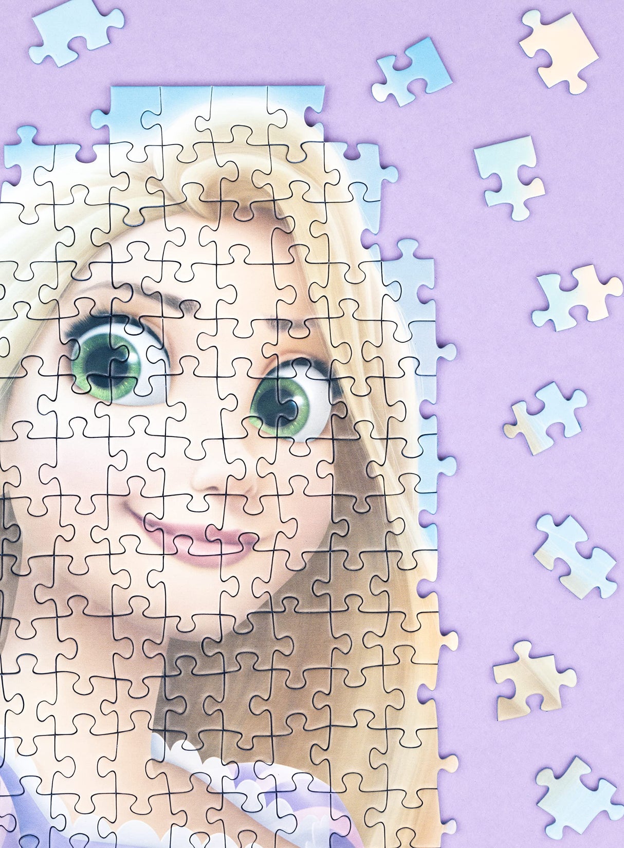 Ravensburger Disney Castle Collection - Rapunzel Themed 1000 Piece Jigsaw Puzzle | Unique Softclick Technology | Engaging Imagery | Perfect for Disney Fans