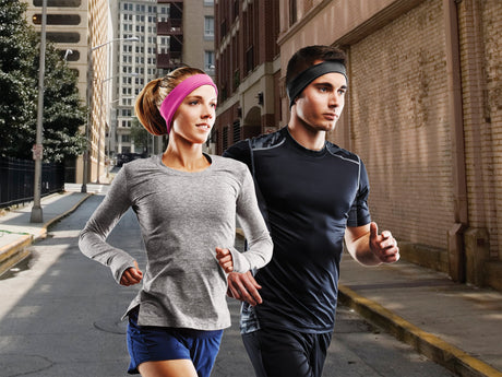 RUNPHONES CLASSIC HANDSFREE HEADPHONES IN LIGHTWEIGHT HEADBAND 3.5MM JACK - MEDI