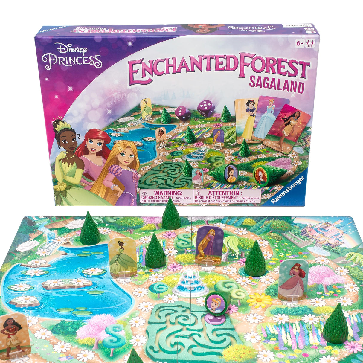 Ravensburger Disney Princess Enchanted Forest - A Magical Memory Game for Ages 6 and Up