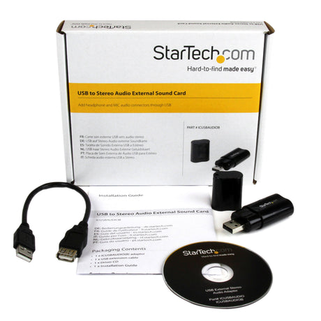 STARTECH.COM AUDIO USB ADAPTER