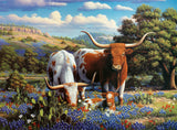 Ravensburger Loving Longhorns 500 Piece Jigsaw Puzzle for Adults - 12000826 - Handcrafted Tooling, Made in Germany, Every Piece Fits Together Perfectly