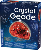 Thames & Kosmos Crystal Geode STEM Experiment Kit | Grow a Beautiful, Colorful Crystal Geode! | Explore Crystals, Rocks & Minerals| 3-Language Instruction Manual (English, French, Spanish)