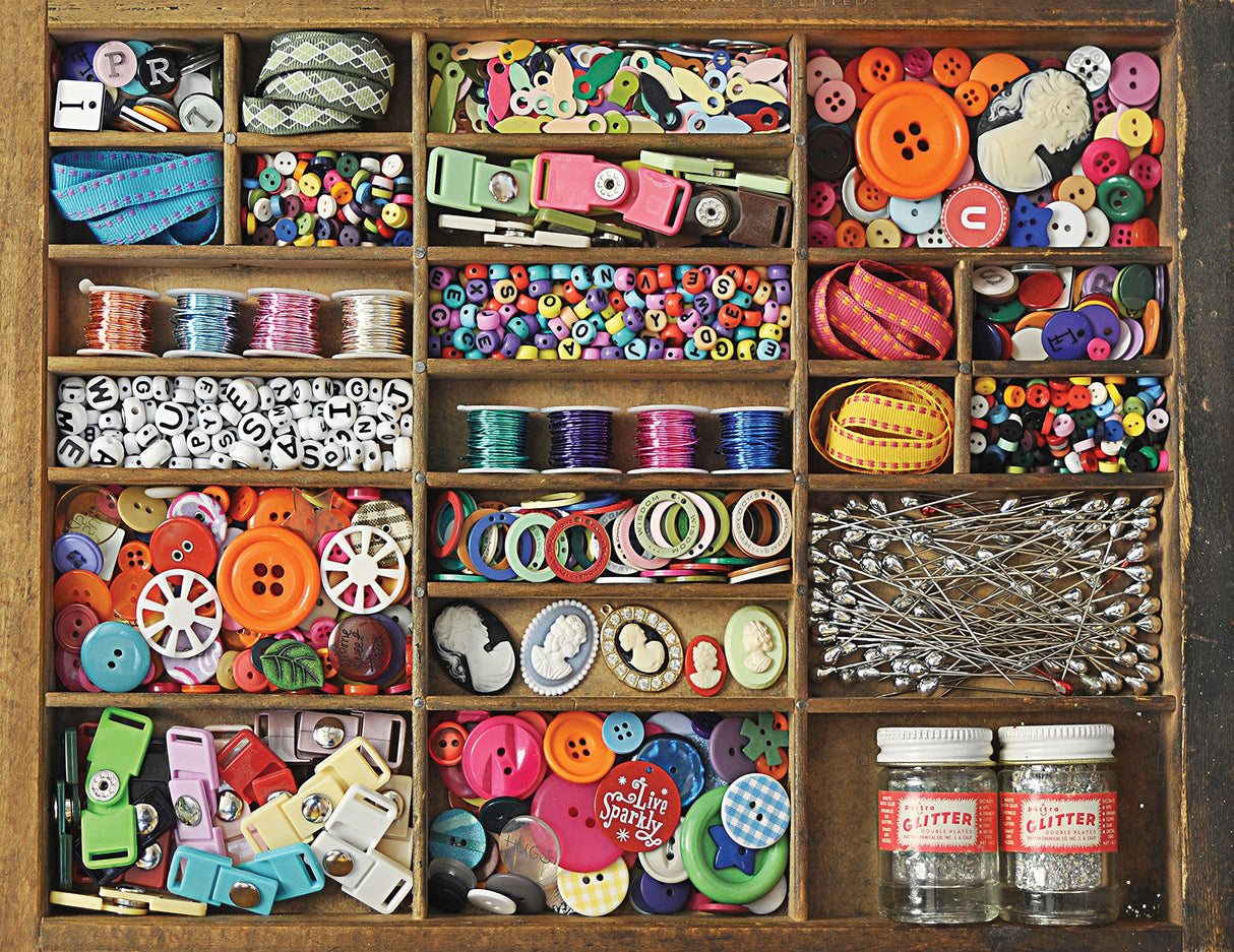 Springbok's 500 Piece Jigsaw Puzzle The Sewing Box