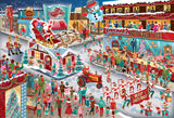 Cobble Hill 2000 Piece Puzzle - Santa's Parade - Sample Poster Included