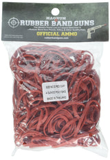 Magnum Enterprises Rubber Band Ammo Bag, Red, Size 33/4 oz