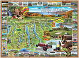 White Mountain Puzzles Finger Lakes - 1000 Piece Jigsaw Puzzle