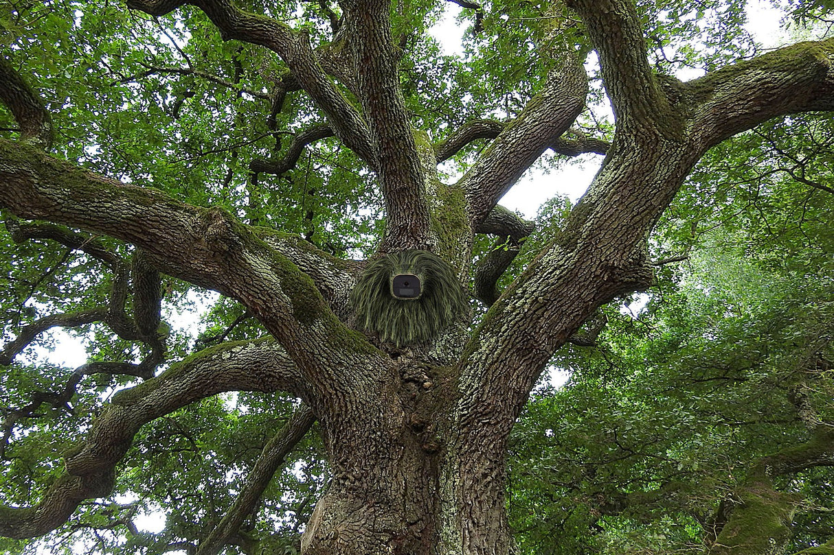 Ghillie Skin Compatible with Arlo Go Smart Security - 100% Wire-Free Cameras — by Wasserstein